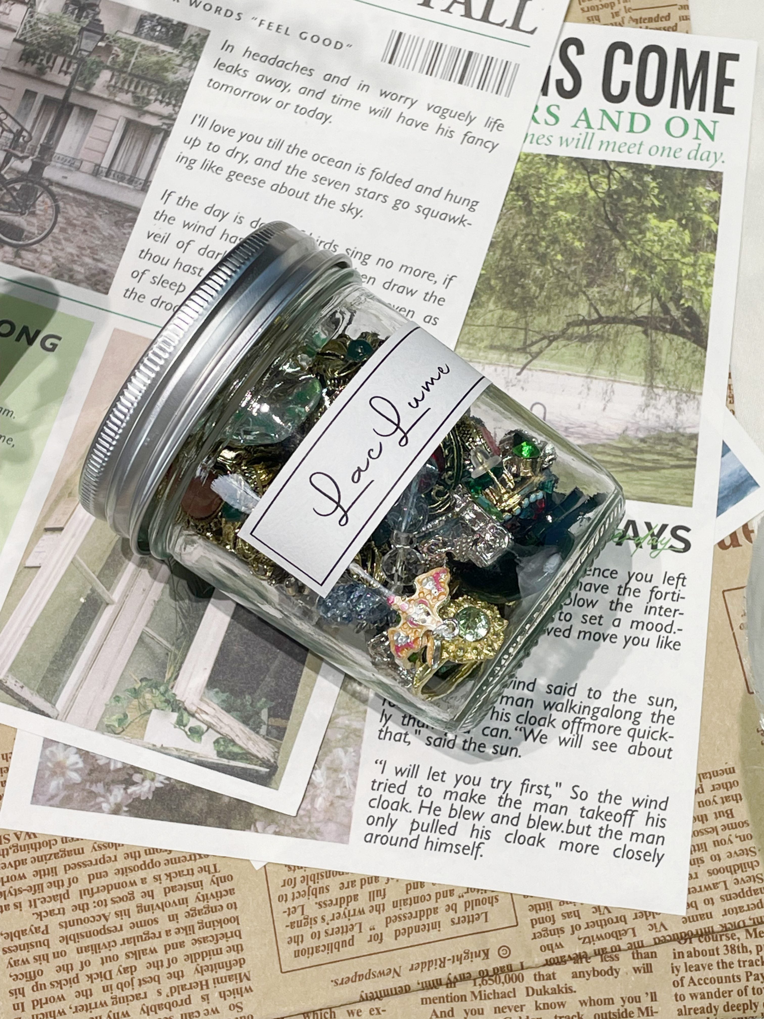 Forest Green Schmuck Überraschungsdose - Alltagsaccessoire Geschenkbox (10-12 Teile)