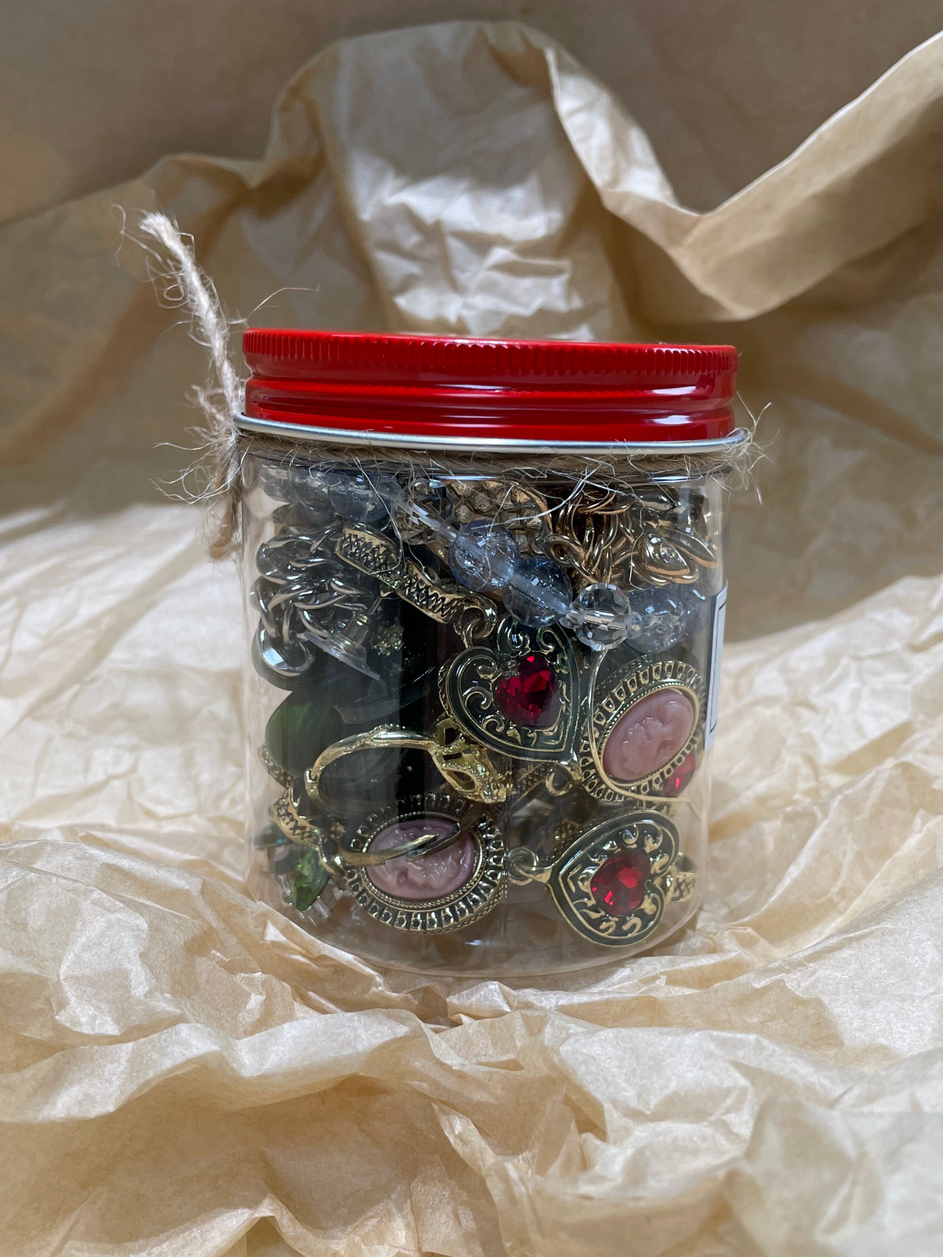 Forest Green Schmuck Überraschungsdose - Alltagsaccessoire Geschenkbox (10-12 Teile)