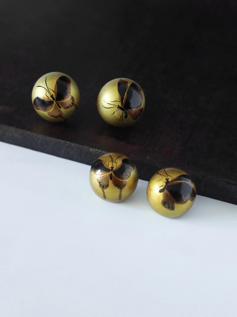 LacLume Autumn Butterflies handmade jewelry