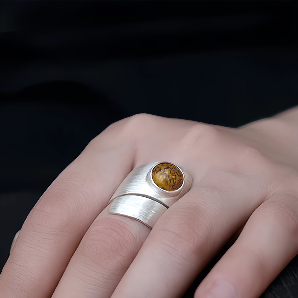 LacLume Saturn handmade jewelry