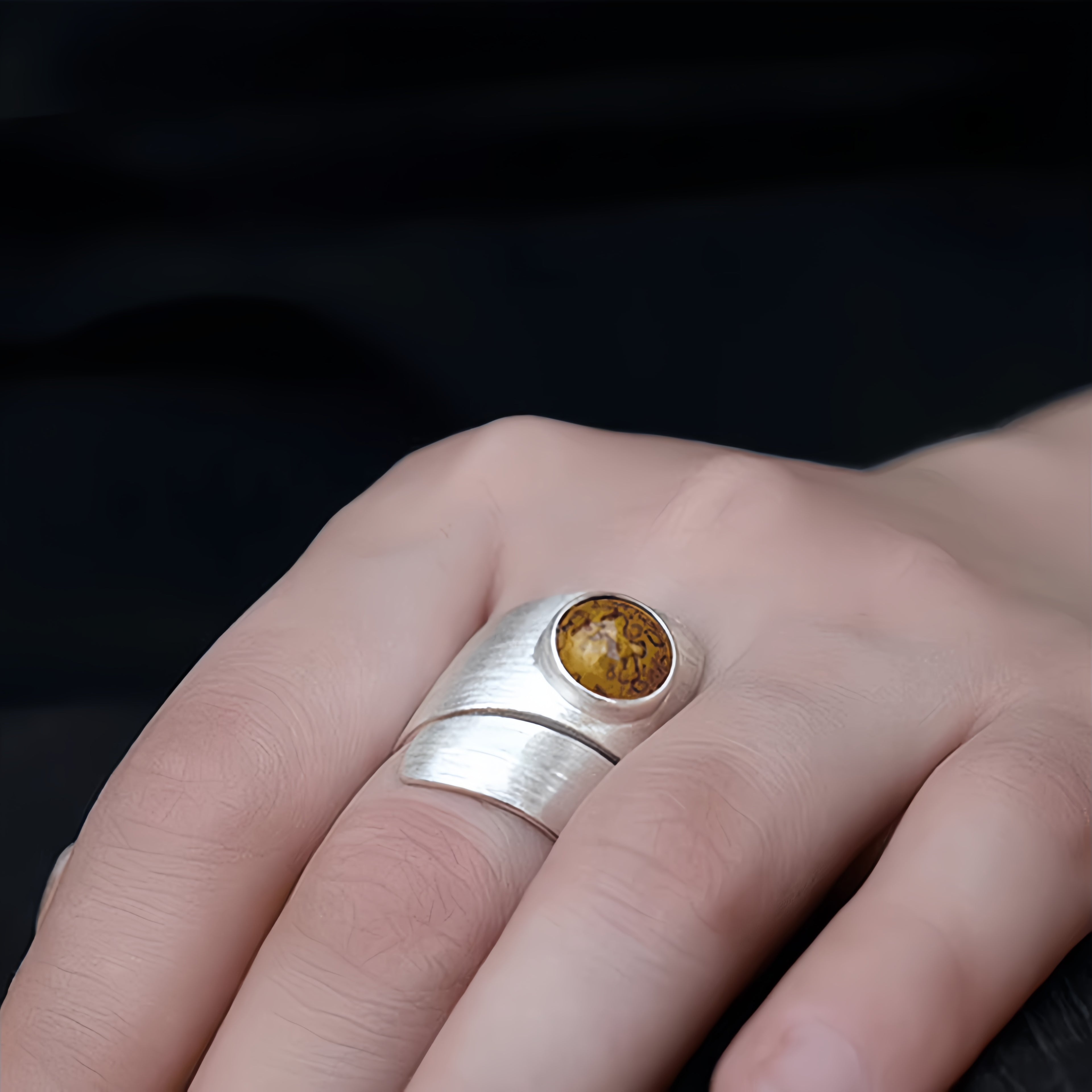 LacLume Saturn handmade jewelry