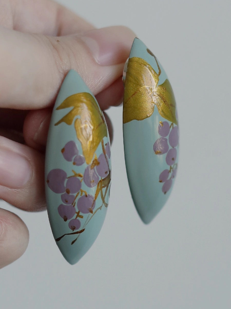 LacLume Purple Berry Bubbles handmade jewelry