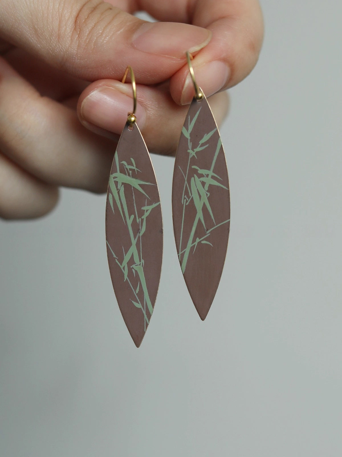 LacLume Light Bamboo handmade lacquer jewelry