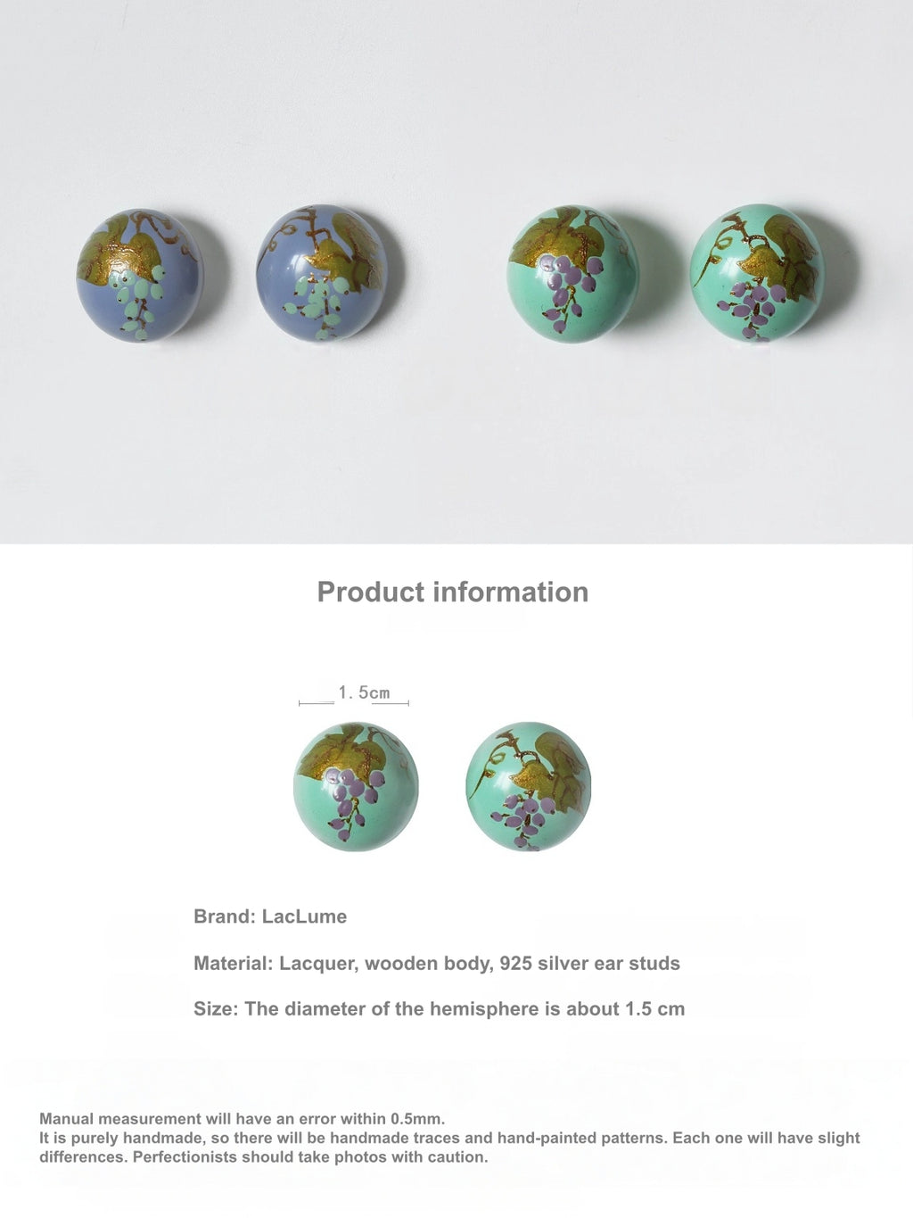 LacLume Vineyard handmade jewelry