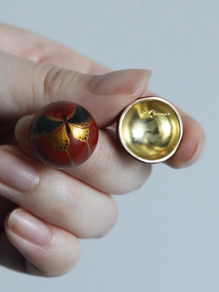 LacLume Autumn Butterflies handmade jewelry