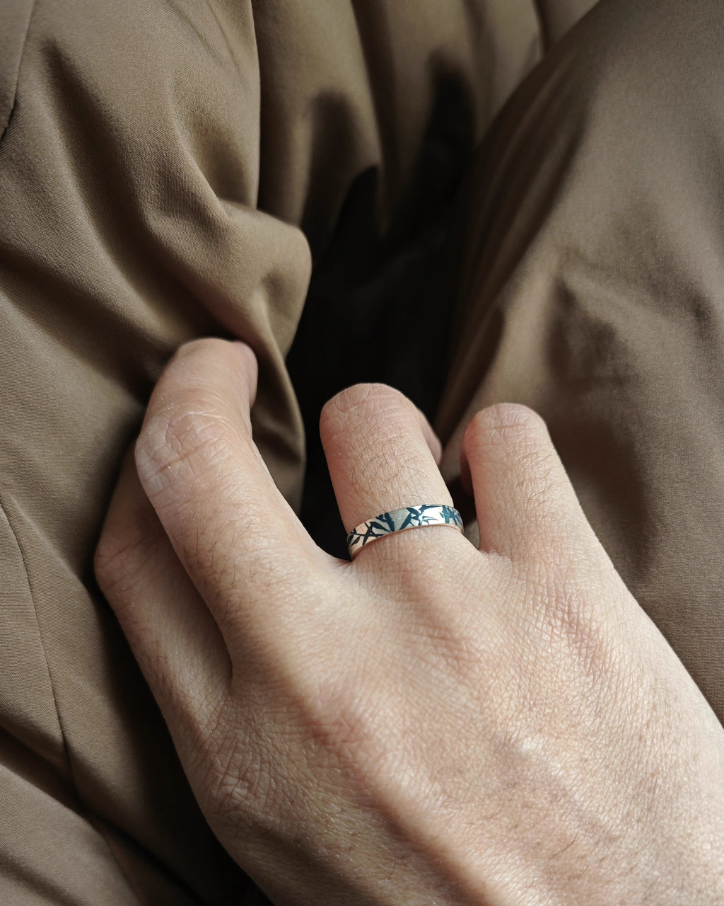 LacLume Bamboo shadows handmade jewelry