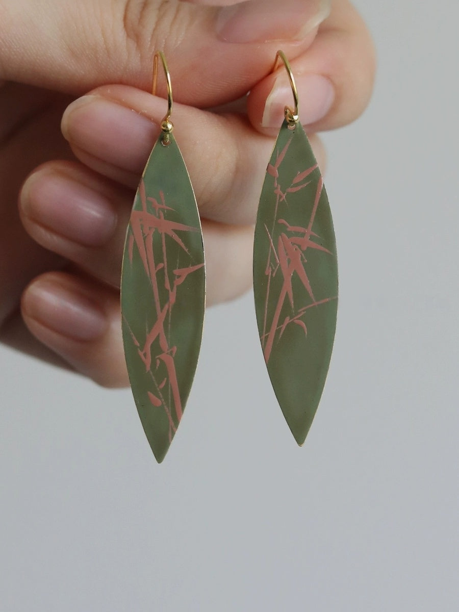 LacLume Light Bamboo handmade lacquer jewelry