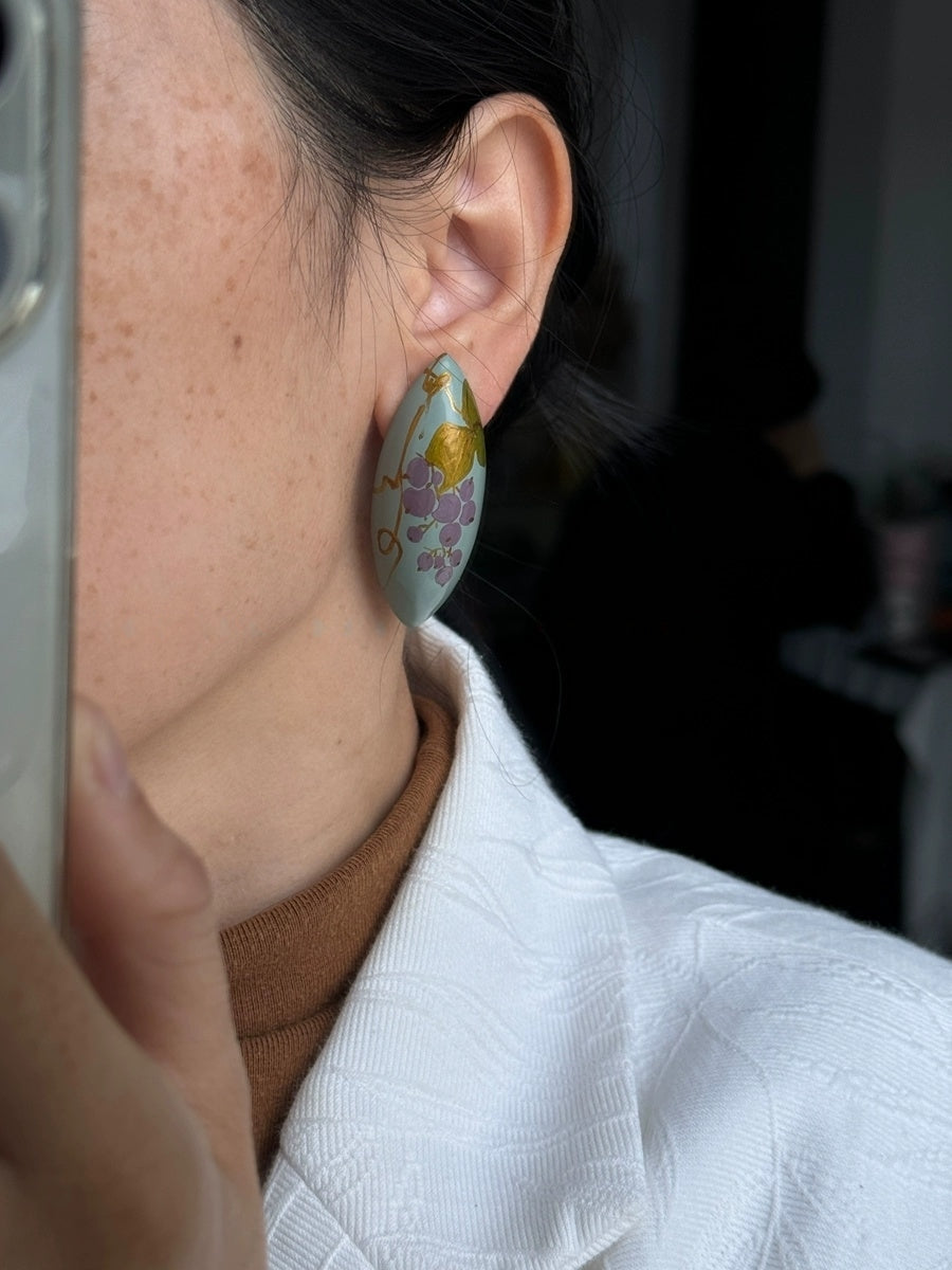 LacLume Purple Berry Bubbles handmade jewelry