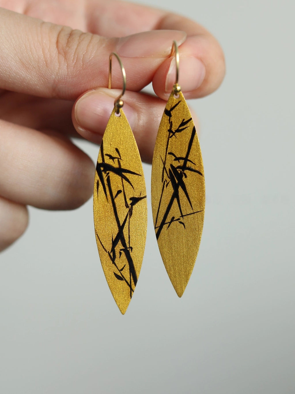 LacLume Light Bamboo handmade lacquer jewelry