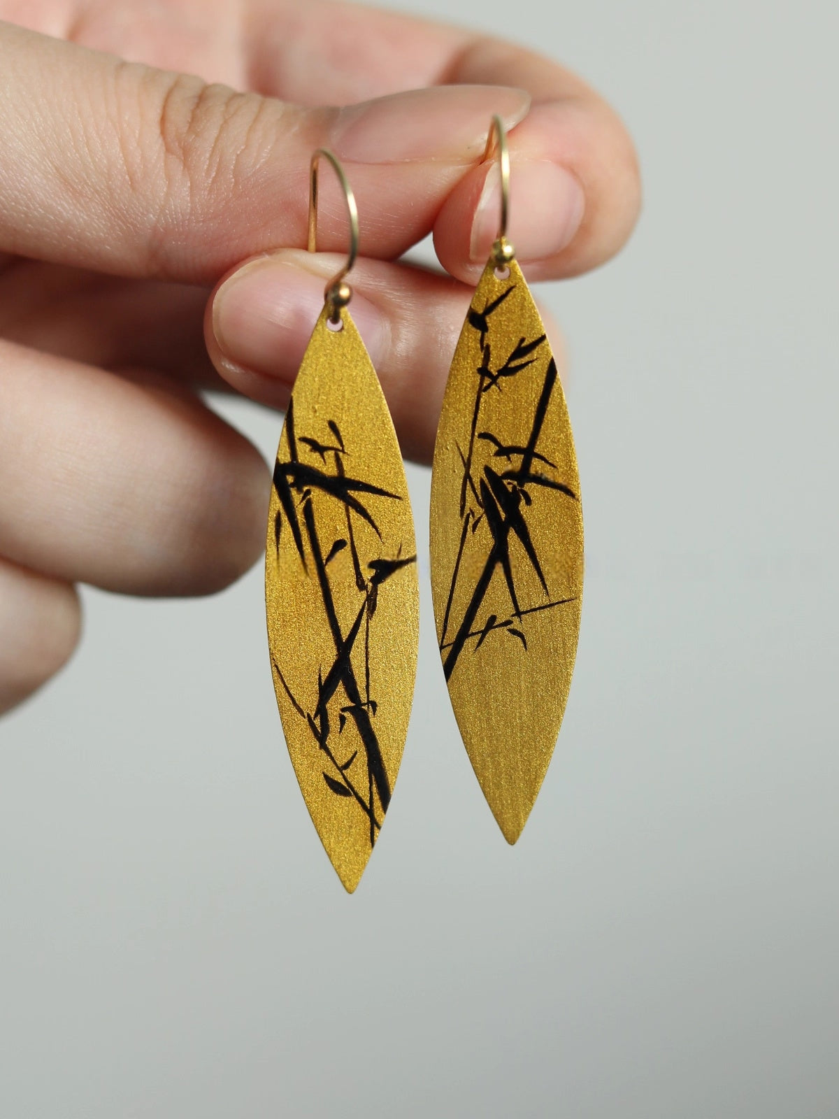 LacLume Light Bamboo handmade lacquer jewelry