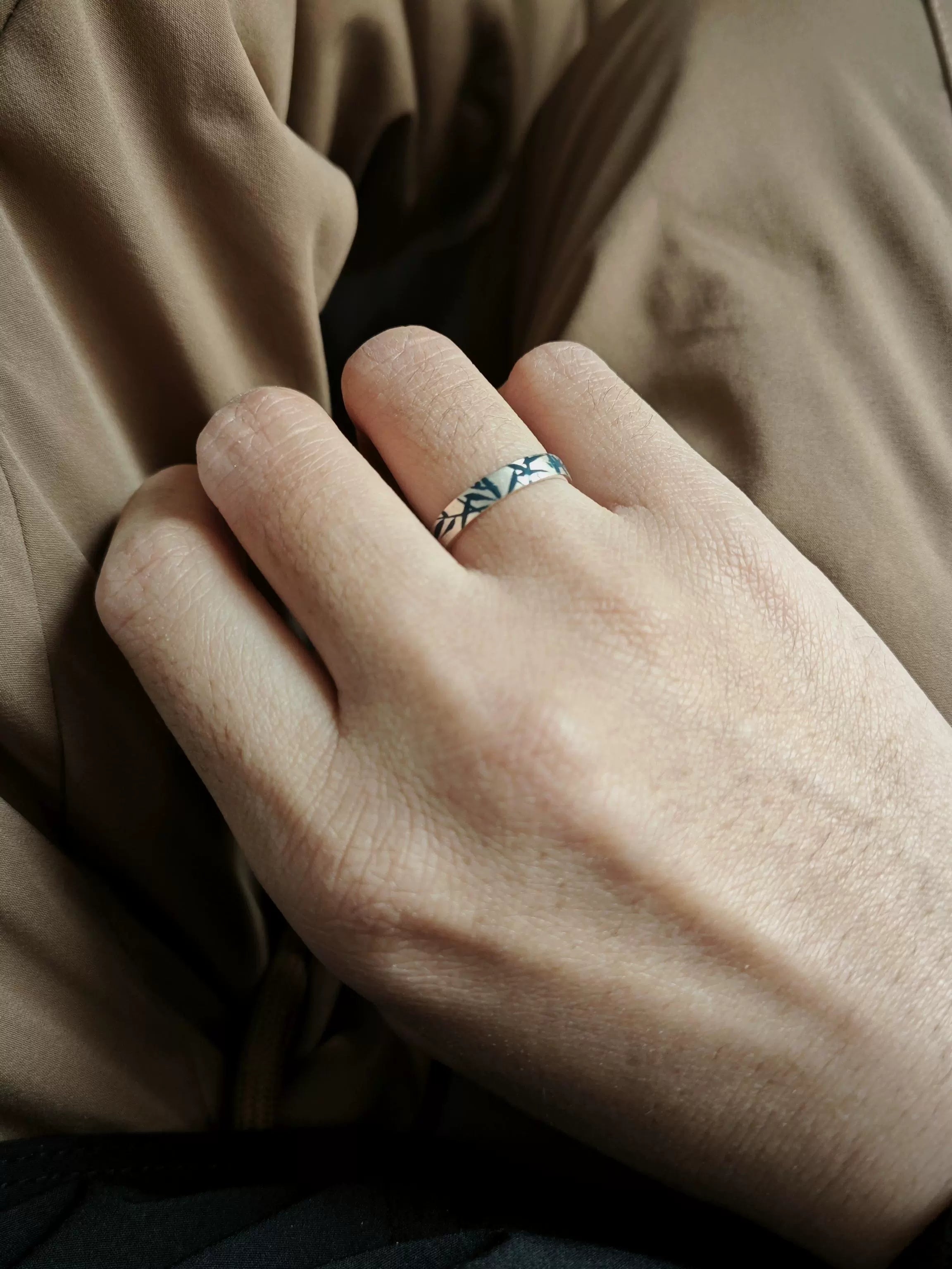 LacLume Bamboo shadows handmade jewelry