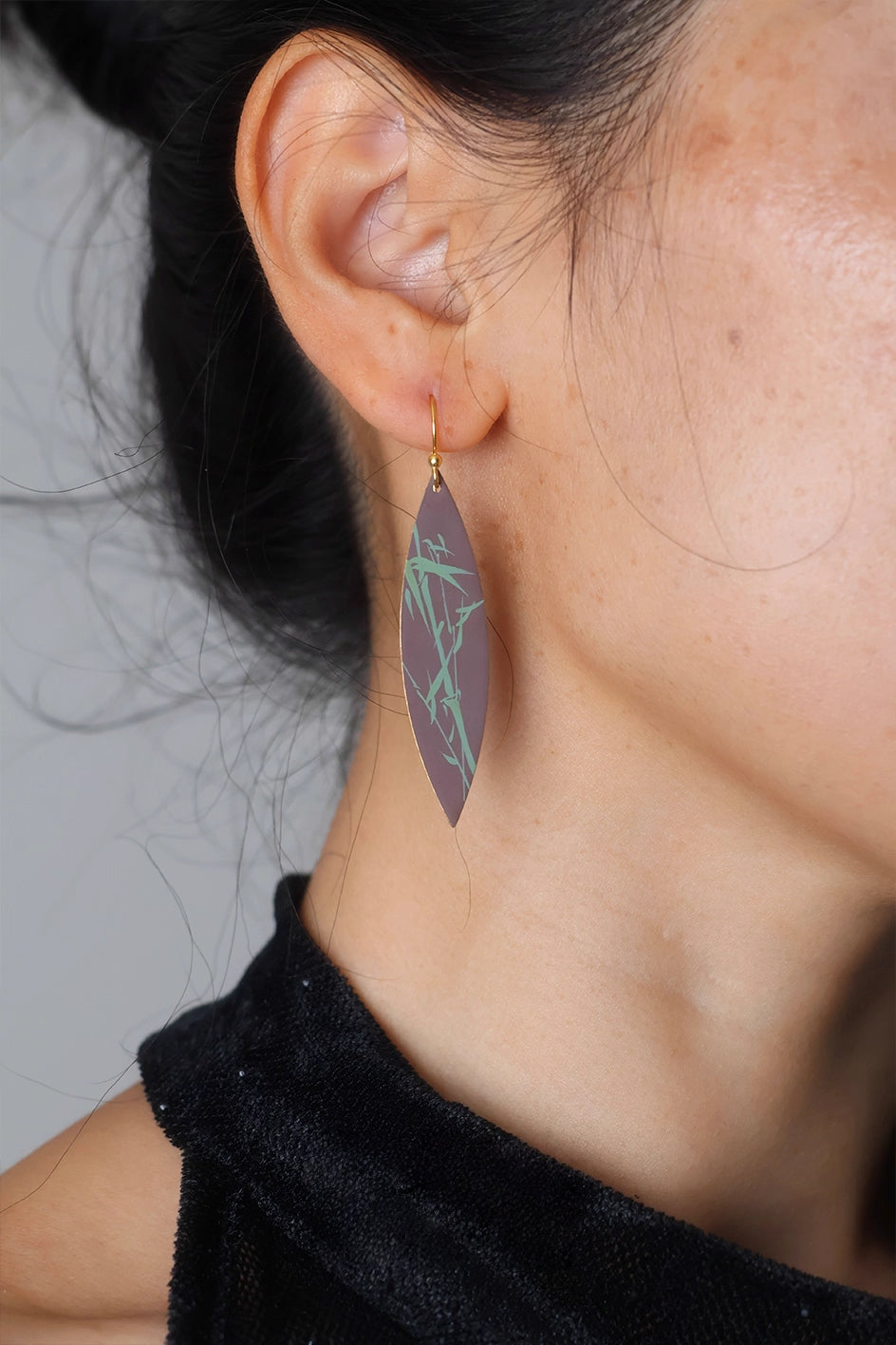 LacLume Light Bamboo handmade lacquer jewelry