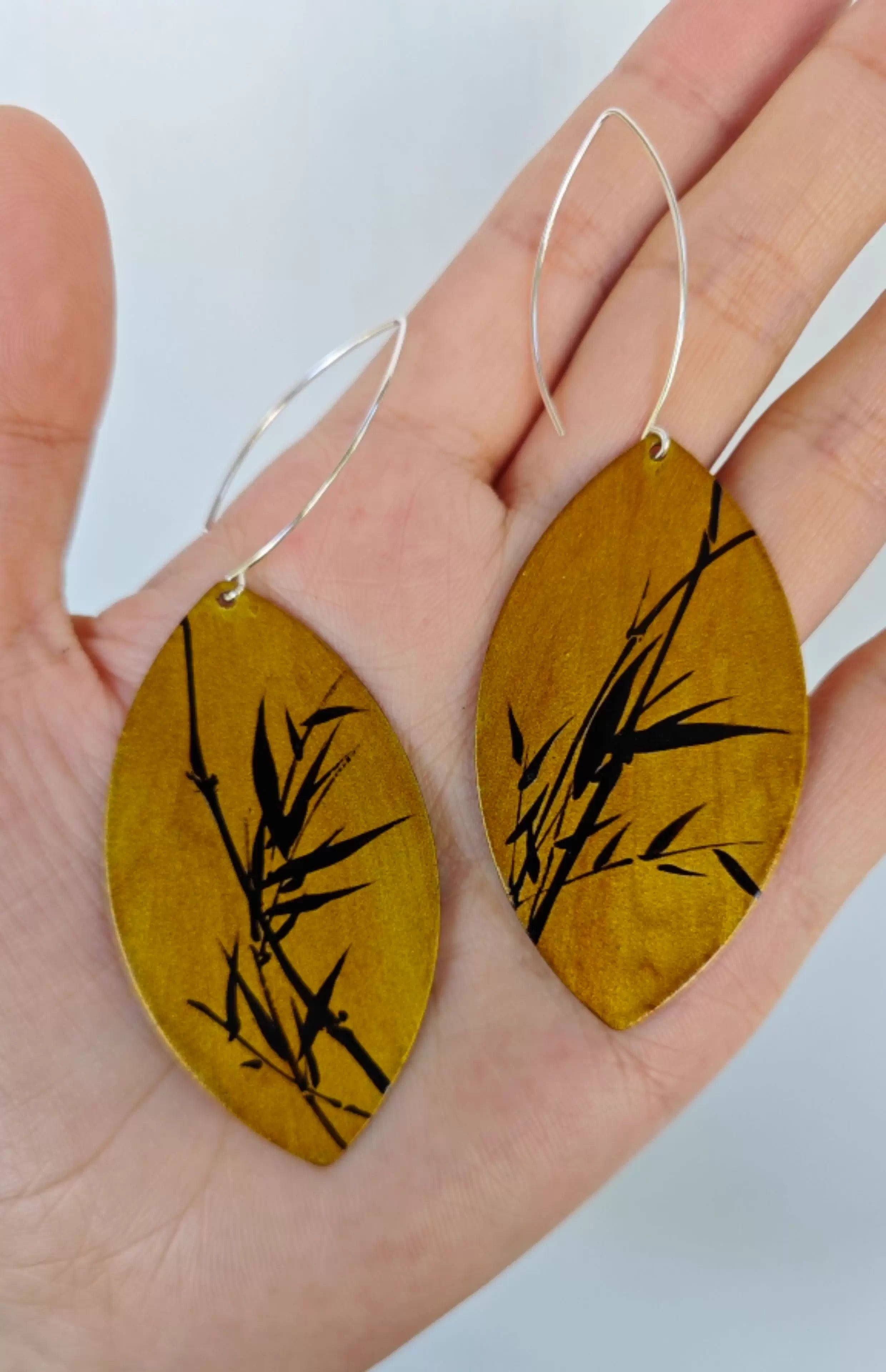 LacLume Golden Autumn  handmade jewelry