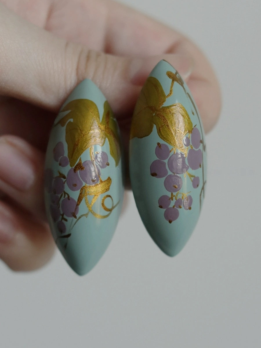 LacLume Purple Berry Bubbles handmade jewelry