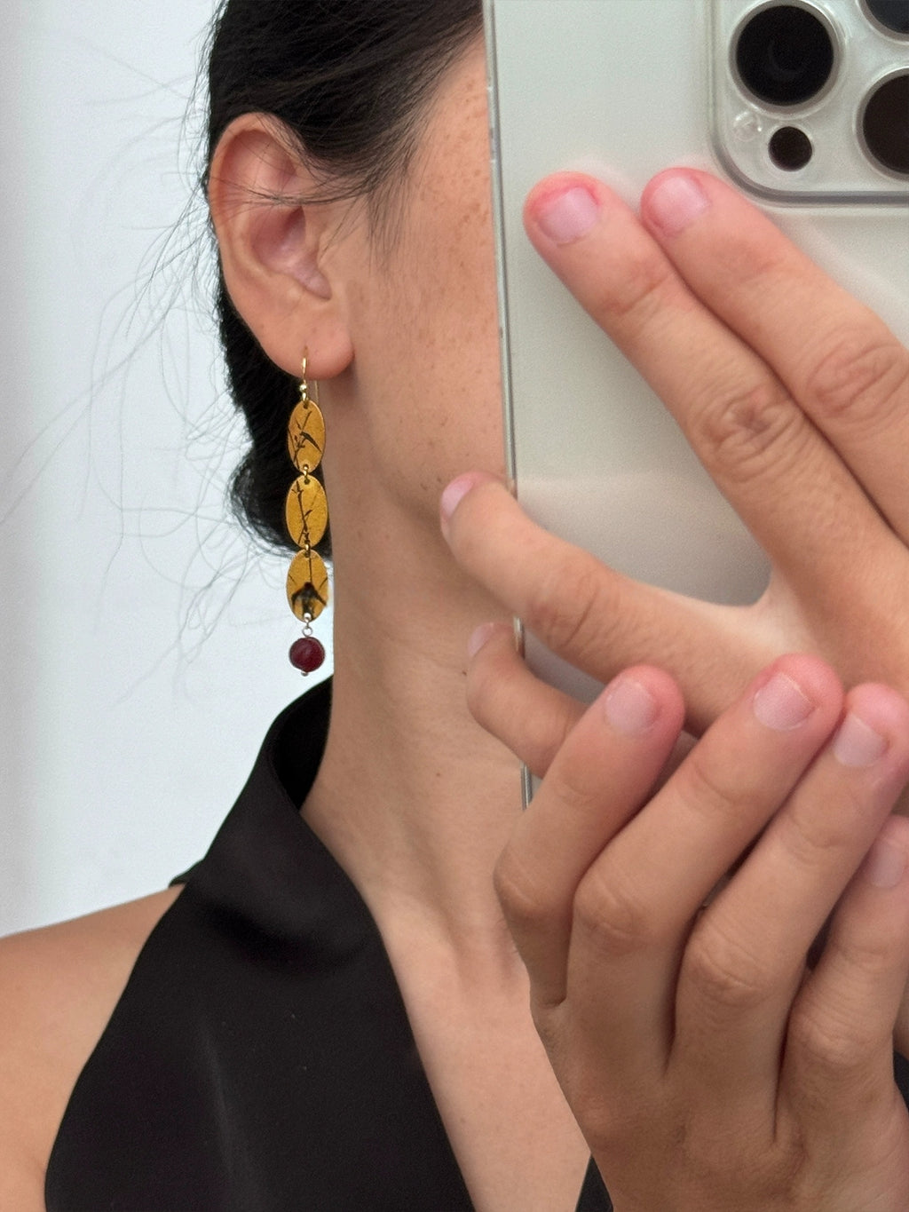 LacLume Sunset handmade jewelry