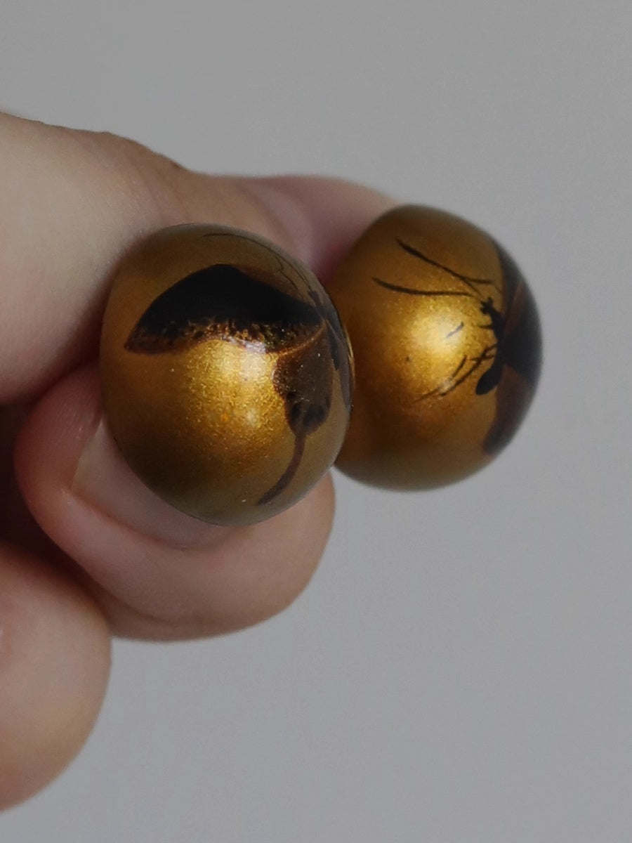 LacLume Autumn Butterflies handmade jewelry